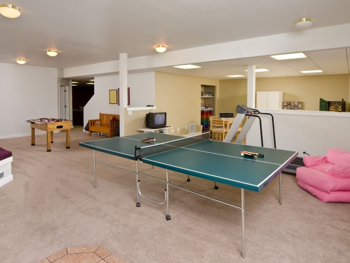 Basement Game Room